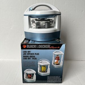 Black & Decker Home Lids Off Automatic Jar Opener Plus JW250 - OLD STOCK RARE